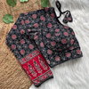Ajrakh full By Ruhi Cotton Full Sleeve Blouse Wholesale Price In Surat
